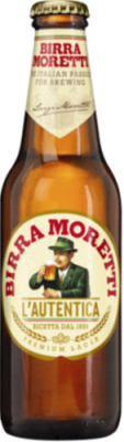 Birra Moretti flesje van 30cl